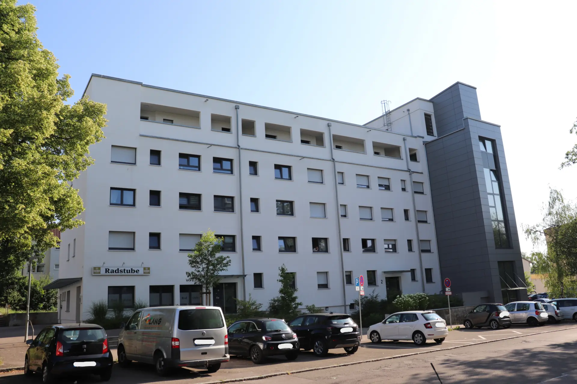 Geschäftsbereich und Fassade Tannenstraße Göppingen – Wohn- und Geschäftshaus nach Modernisierung, Tragwerksplanung Hagedorn Ingenieure